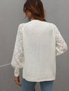 Rib-Knit Plunge Raglan Sleeve Cardigan