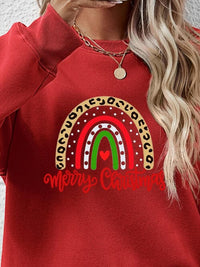 MERRY CHRISTMAS Graphic Sweatshirt