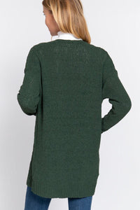 Chenille Sweater Cardigan - Everydayswear