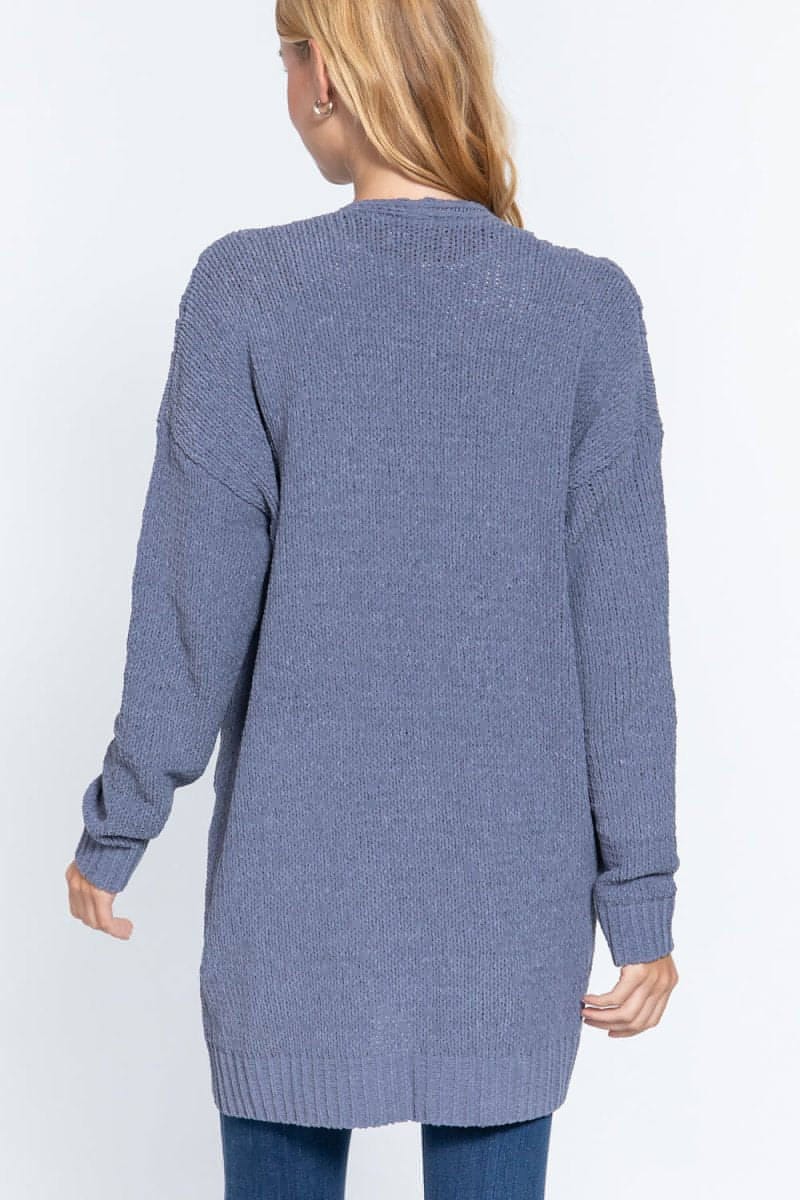 Chenille Sweater Cardigan - Everydayswear