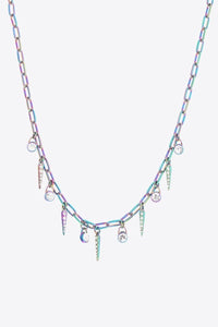 Colorful Multi-Charm Necklace - Everydayswear