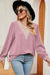 V-Neck Long Sleeve T-Shirt