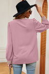 V-Neck Long Sleeve T-Shirt