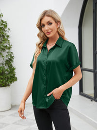 Button Up Short Sleeve Shirt