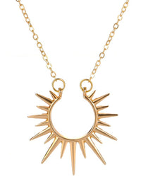 New Arrival Sunflower Pendant Necklace Retro Metal Clavicle Chain Fashion Creative Jewelry