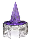 Halloween Hat Witch Party Black Pointed Hat