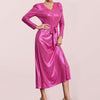 Woman'S Elegant V-Neck Dress Professional Slim Sequin Dress