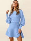 Women's slim and thin temperament bottoming sweater dress