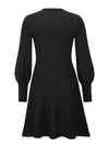 Women's slim and thin temperament bottoming sweater dress