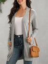 women's long sleeve knitted cardigan cardigan