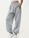 Four Seasons Home Leisure Sports Basic Loose Leg Pants