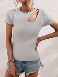 New Solid Color Loose Digging Fashion Sexy Slim Women's Knitwear