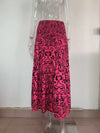 Women's Resort Style Casual Printed Skirt