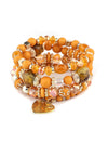 Bohemian Ethnic Multilayered Bracelet Crystal Beaded Women's Bracelet