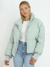 Casual all-match stand collar bread jacket Puffer Coat