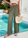 Women's new style casual solid color loose trousers