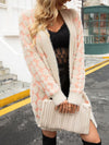 Women's Geometric Pattern Cardigan Sweater