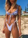 Women's Fashion New Tie Dye Print Sexy Bikini