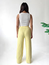 New casual drawstring loose lace straight women's trousers