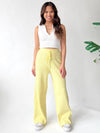 New casual drawstring loose lace straight women's trousers