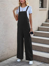 New casual one-piece suspender straight trousers