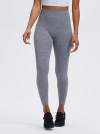 Fashionable sports yoga pants with high waist, tummy control and butt lift, peach butt fitness pants