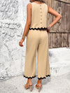 Women's new casual temperament vest trousers webbing suit