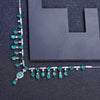 Swiss Topaz and Sterling Silver Banquet Vintage Court Necklace